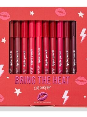Colourpop “Bring The Heat” The lil box Lippie Pencil Set
